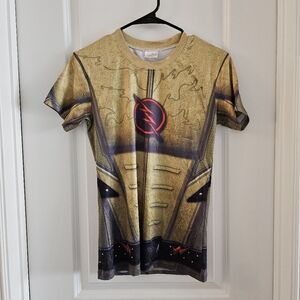 Reverse Flash Yellow Short Sleeve Shirt Small